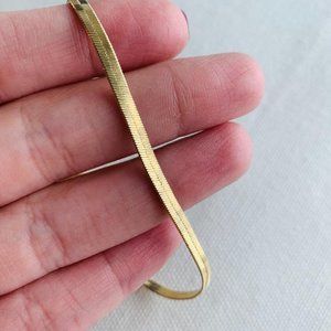 Free People 14k Gold Fill Snake Bracelet Brand New